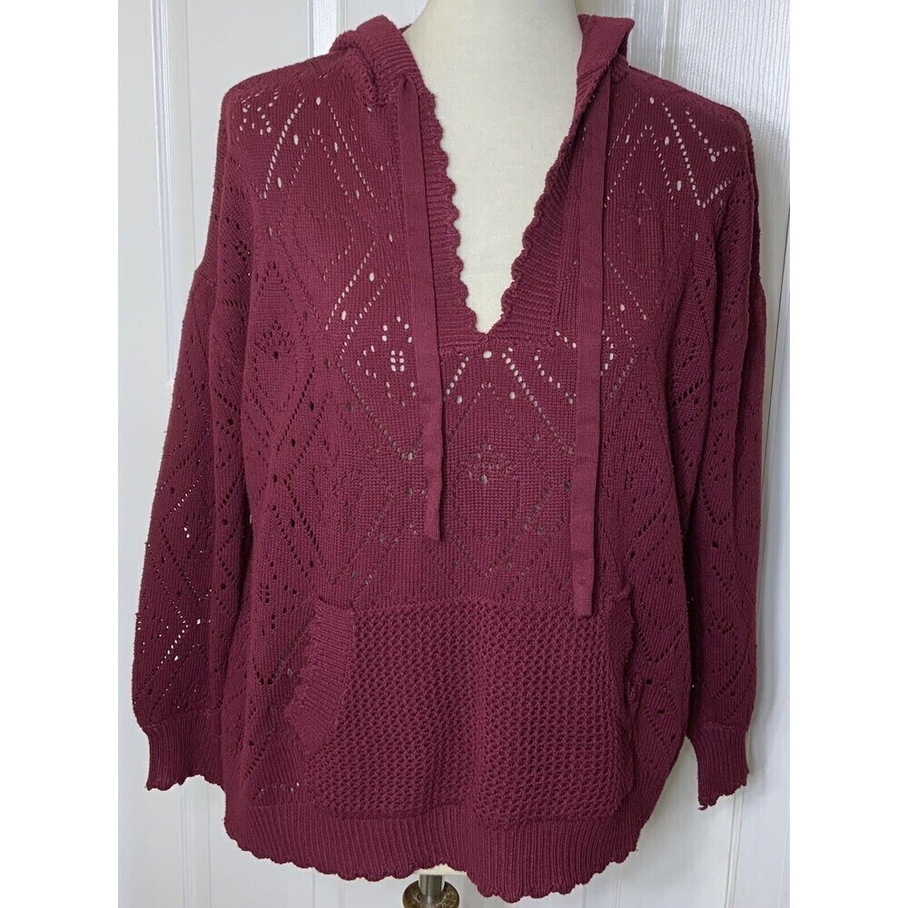 BiBi Women's Pullover Sweater Hooded